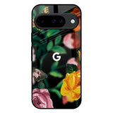 Flowers & Butterfly Google Pixel 10 5G Glass Back Cover Online