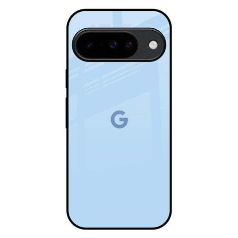 Pastel Sky Blue Google Pixel 10 5G Glass Back Cover Online