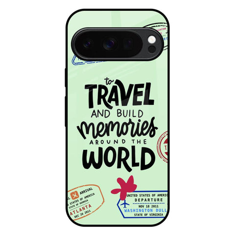 Travel Stamps Google Pixel 10 Pro 5G Glass Back Cover Online