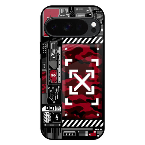 Technology Art Google Pixel 10 Pro 5G Glass Back Cover Online