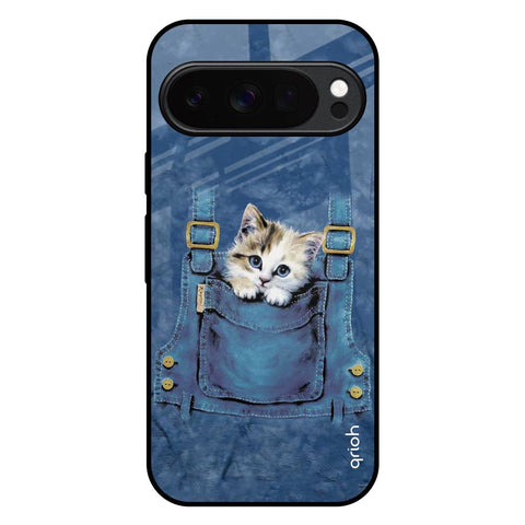 Kitty In Pocket Google Pixel 10 Pro 5G Glass Back Cover Online