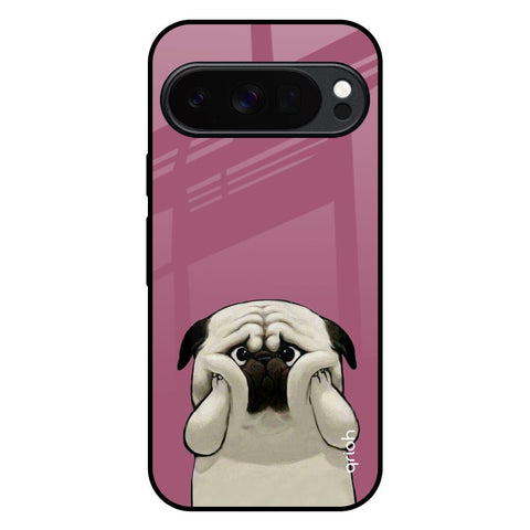 Funny Pug Face Google Pixel 10 Pro 5G Glass Back Cover Online
