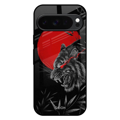 Red Moon Tiger Google Pixel 10 Pro 5G Glass Back Cover Online