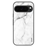 Modern White Marble Google Pixel 10 Pro 5G Glass Back Cover Online