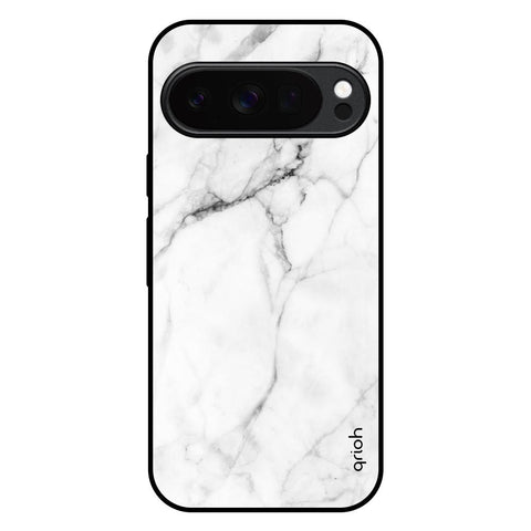 Modern White Marble Google Pixel 10 Pro 5G Glass Back Cover Online