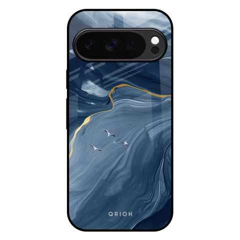 Deep Ocean Marble Google Pixel 10 Pro 5G Glass Back Cover Online