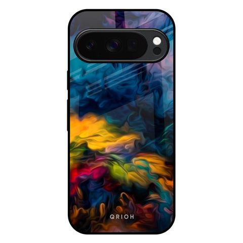 Multicolor Oil Painting Google Pixel 10 Pro 5G Glass Back Cover Online
