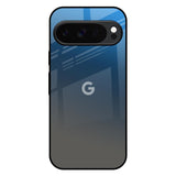 Blue Grey Ombre Google Pixel 10 Pro 5G Glass Back Cover Online