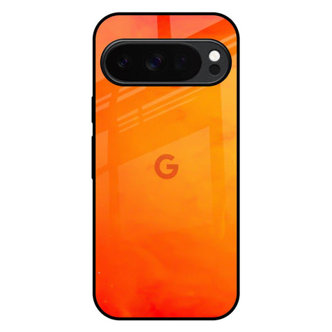 Tangy Orange Google Pixel 10 Pro 5G Glass Back Cover Online