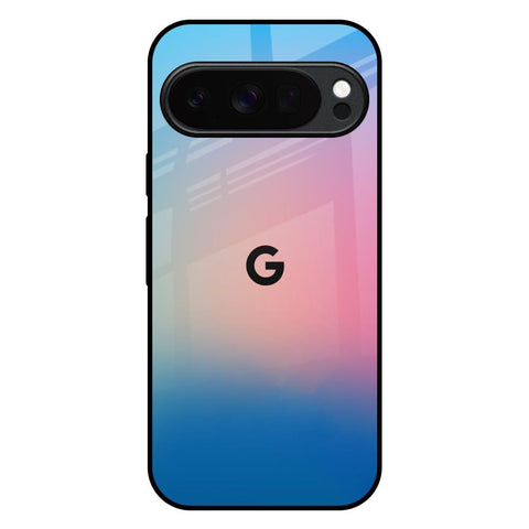 Blue & Pink Ombre Google Pixel 10 Pro 5G Glass Back Cover Online
