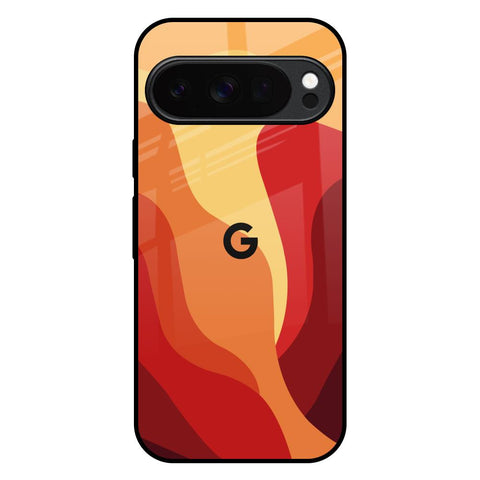 Magma Color Pattern Google Pixel 10 Pro 5G Glass Back Cover Online