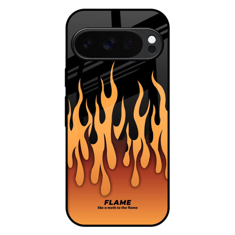 Fire Flame Google Pixel 10 Pro XL 5G Glass Back Cover Online