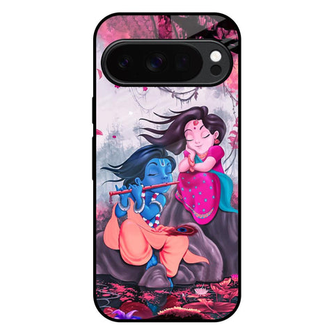 Radha Krishna Art Google Pixel 10 Pro XL 5G Glass Back Cover Online