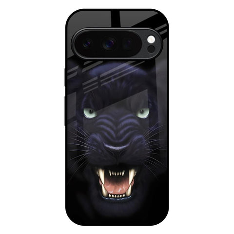 Angry Black Tiger Google Pixel 10 Pro XL 5G Glass Back Cover Online