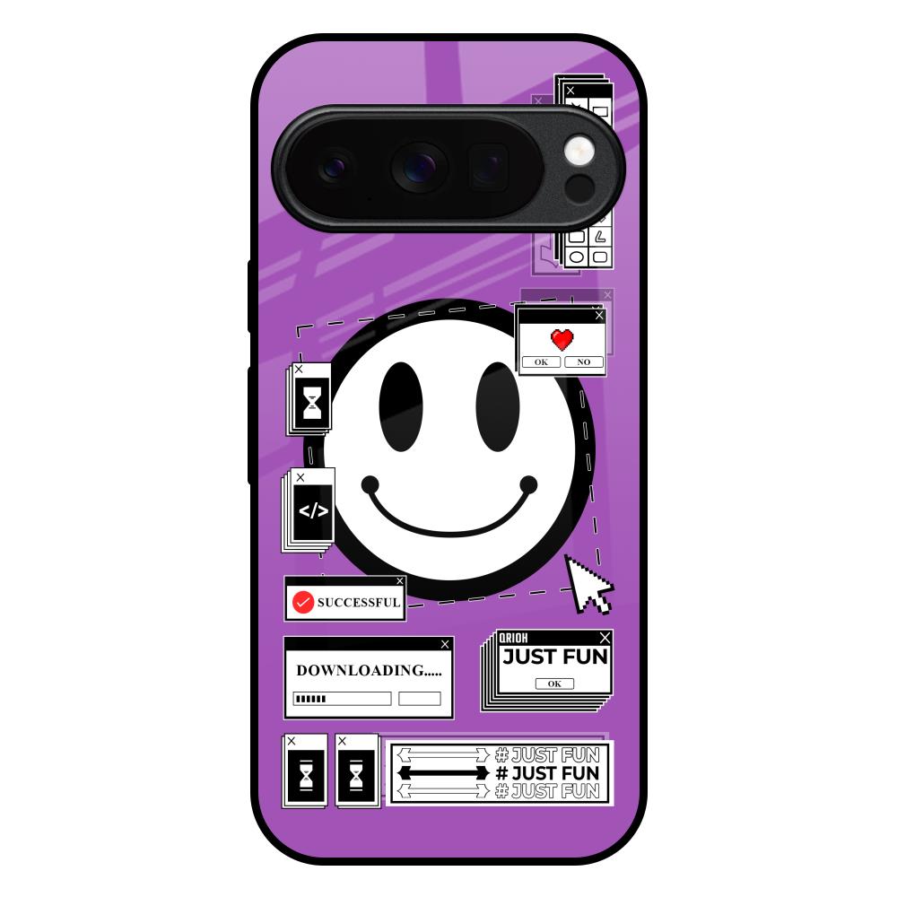 Code with Smile Google Pixel 10 Pro XL 5G Glass Back Cover Online