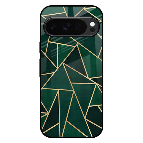 Abstract Green Google Pixel 10 Pro XL 5G Glass Back Cover Online