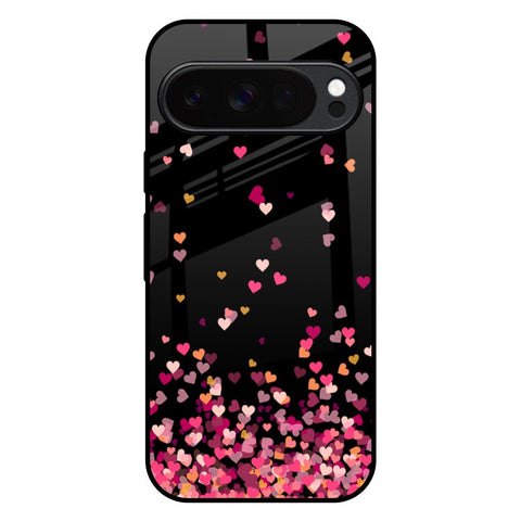 Heart Rain Fall Google Pixel 10 Pro XL 5G Glass Back Cover Online