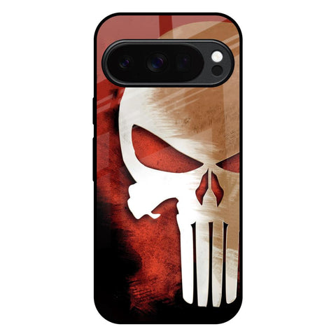 Red Skull Google Pixel 10 Pro XL 5G Glass Back Cover Online