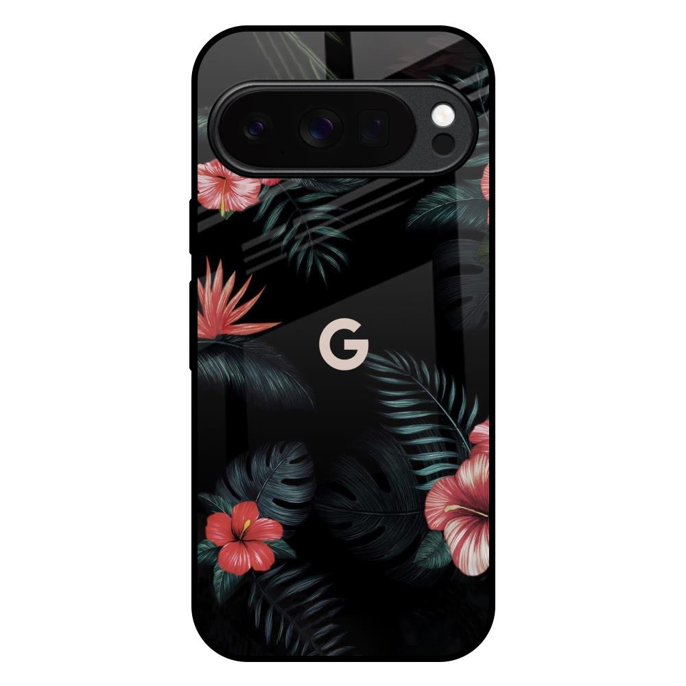 Tropical Art Flower Google Pixel 10 Pro XL 5G Glass Back Cover Online
