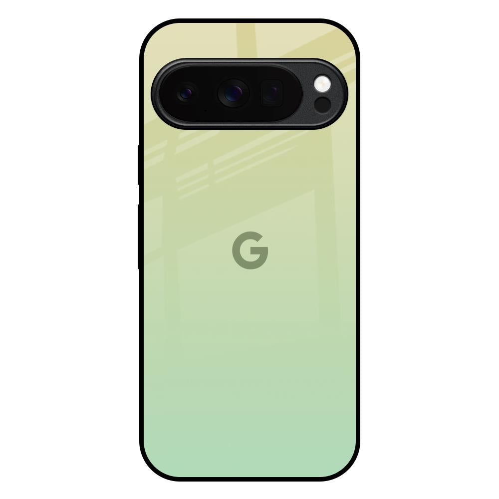 Mint Green Gradient Google Pixel 10 Pro XL 5G Glass Back Cover Online