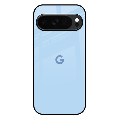 Pastel Sky Blue Google Pixel 10 Pro XL 5G Glass Back Cover Online