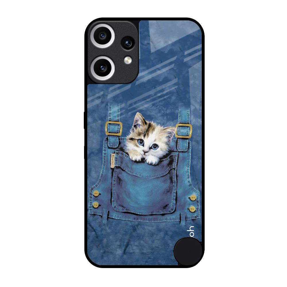 Kitty In Pocket Nothing CMF Phone 2 Pro Glass Back Cover Online