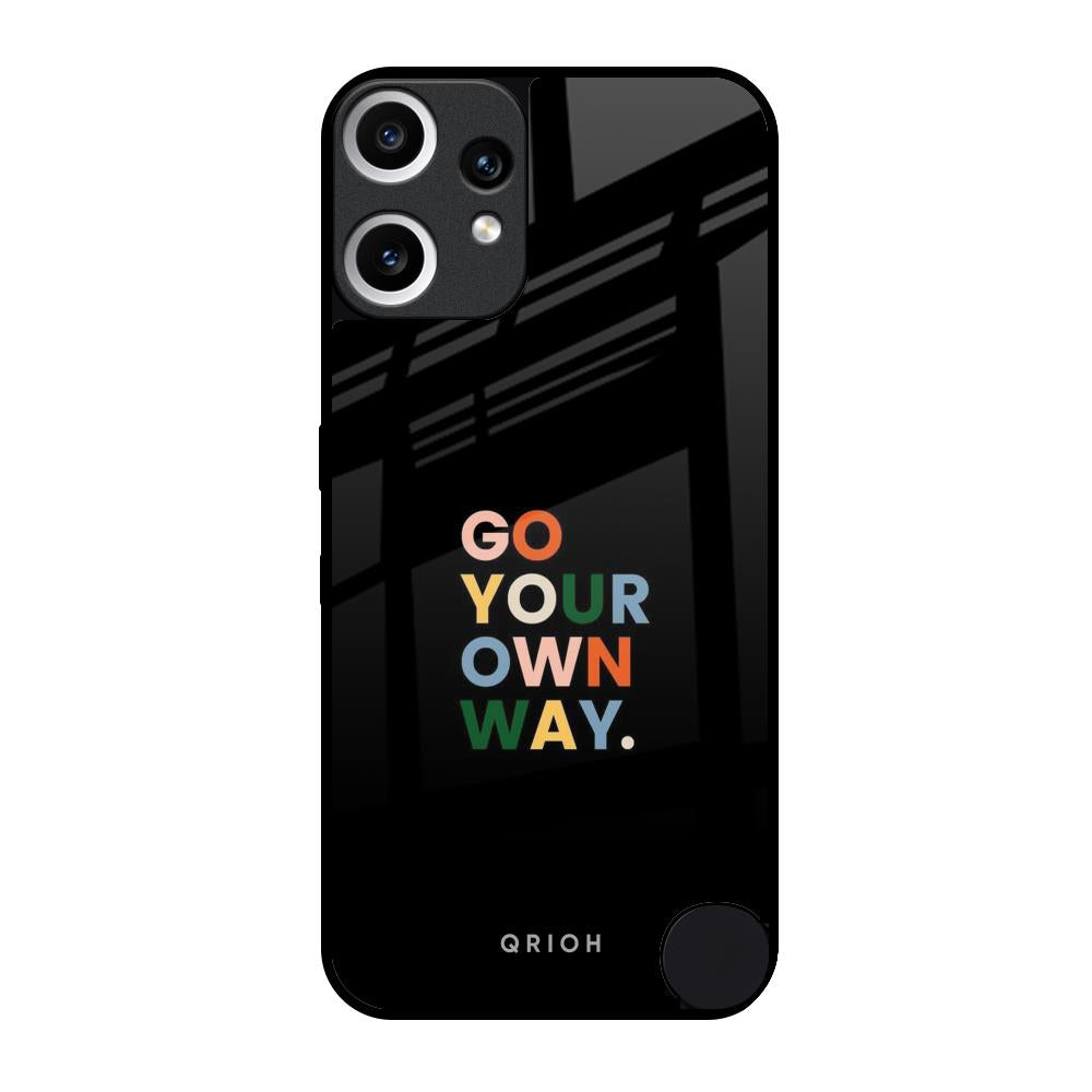 Go Your Own Way Nothing CMF Phone 2 Pro Glass Back Cover Online