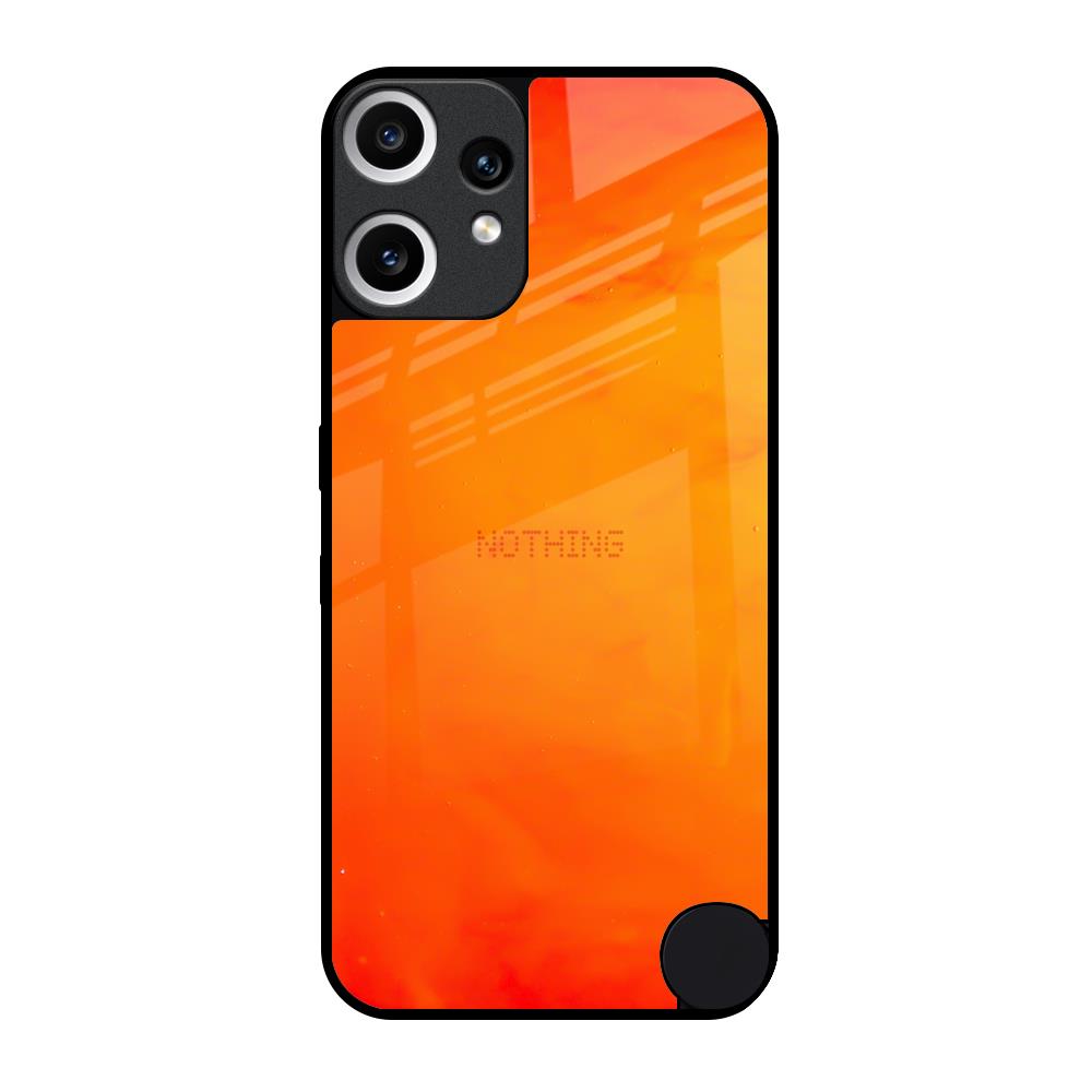 Tangy Orange Nothing CMF Phone 2 Pro Glass Back Cover Online