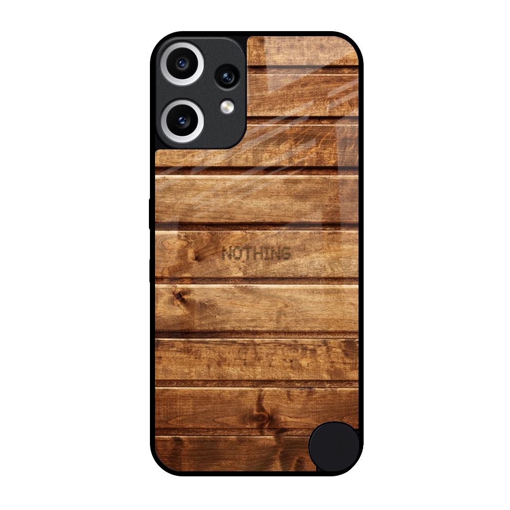Wooden Planks Nothing CMF Phone 2 Pro Glass Back Cover Online