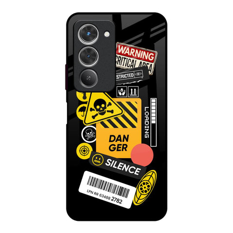 Danger Signs Redmi 15 5G Glass Back Cover Online