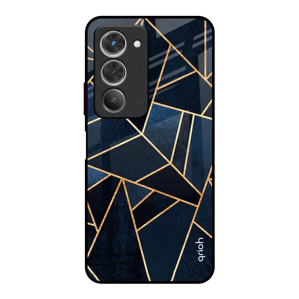Abstract Tiles Redmi 15 5G Glass Back Cover Online