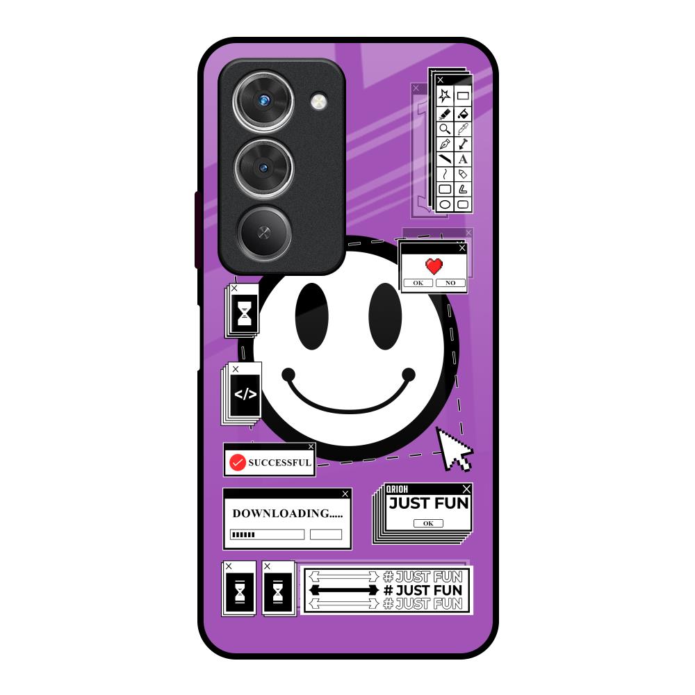 Code with Smile Redmi 15 5G Glass Back Cover Online