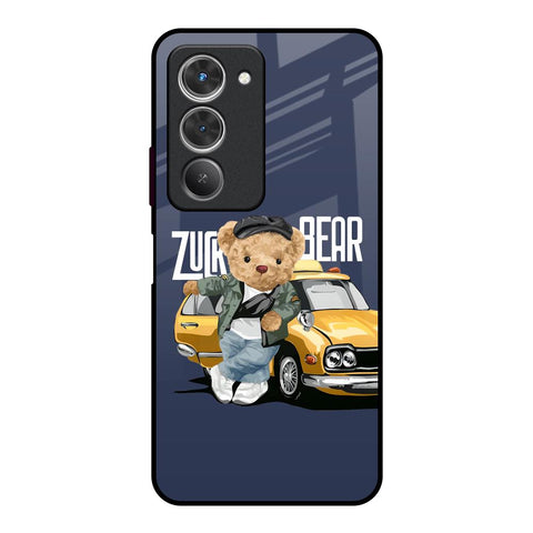 Adventurous Bear Redmi 15 5G Glass Back Cover Online