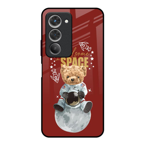 Astronaut Bear Redmi 15 5G Glass Back Cover Online