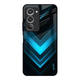 Vertical Blue Arrow Redmi 15 5G Glass Back Cover Online