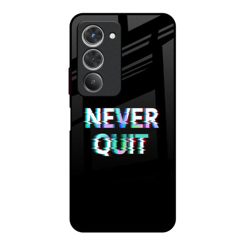Never Quit Redmi 15 5G Glass Back Cover Online