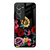 Floral Decorative Redmi 15 5G Glass Back Cover Online