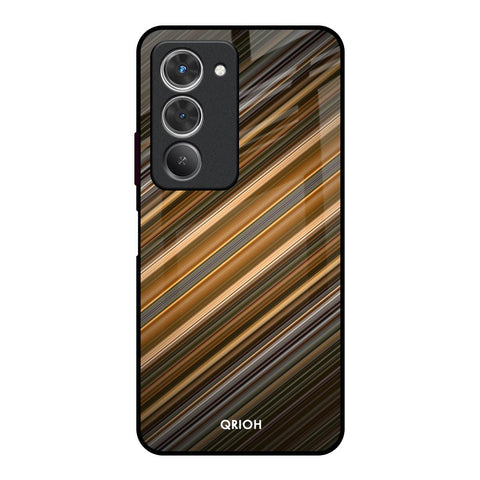 Diagonal Slash Pattern Redmi 15 5G Glass Back Cover Online