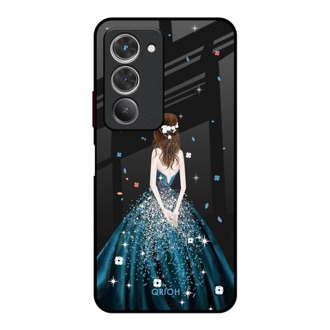Queen Of Fashion Redmi 15 5G Glass Back Cover Online