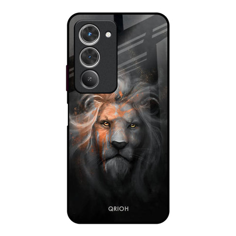 Devil Lion Redmi 15 5G Glass Back Cover Online