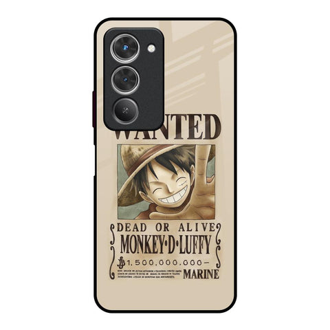 Luffy Wanted Redmi 15 5G Glass Back Cover Online