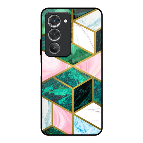 Seamless Green Marble Redmi 15 5G Glass Back Cover Online
