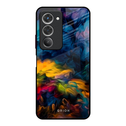 Multicolor Oil Painting Redmi 15 5G Glass Back Cover Online