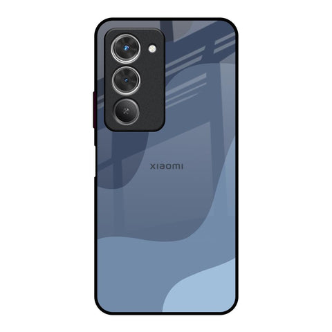 Navy Blue Ombre Redmi 15 5G Glass Back Cover Online