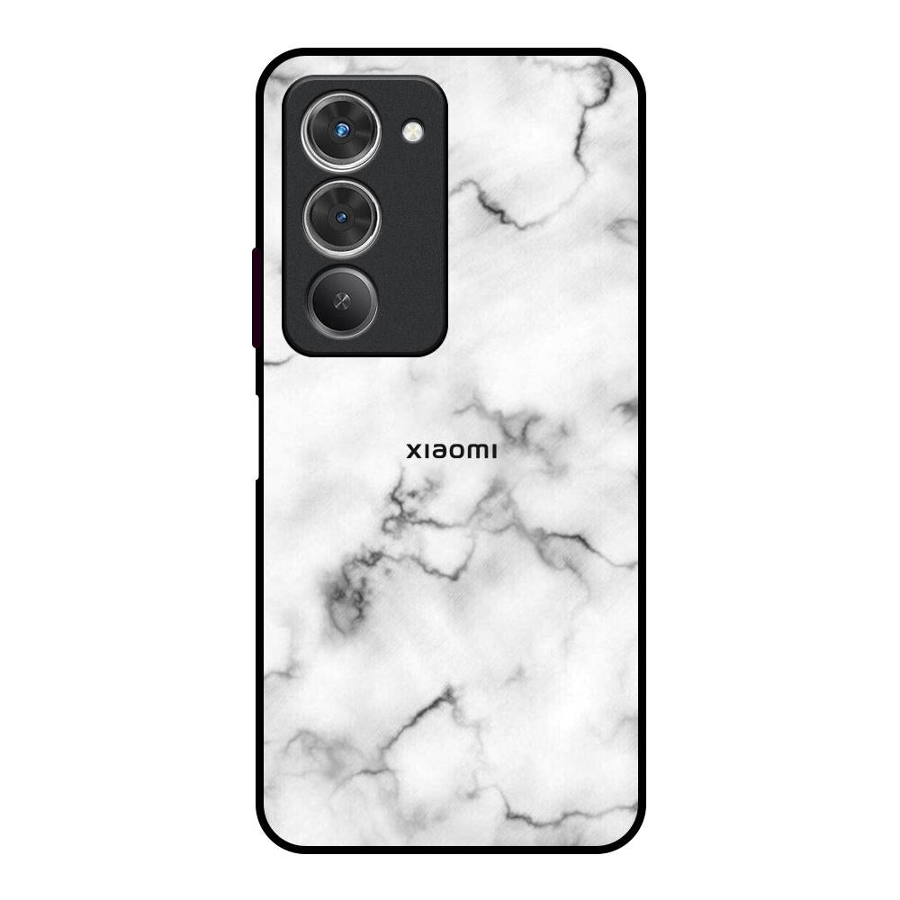 Satin White Marble Redmi 15 5G Glass Back Cover Online