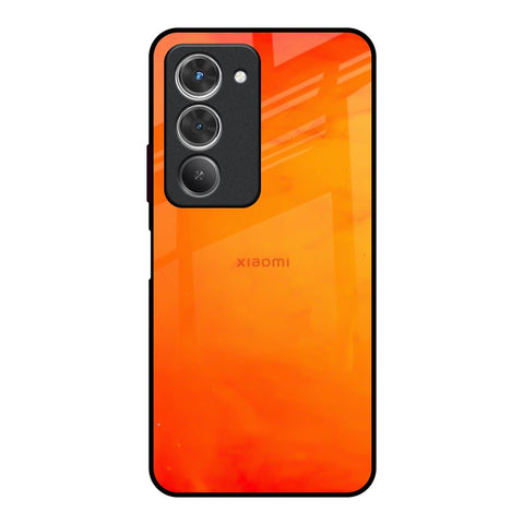 Tangy Orange Redmi 15 5G Glass Back Cover Online