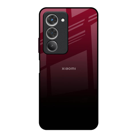 Wine Red Redmi 15 5G Glass Back Cover Online
