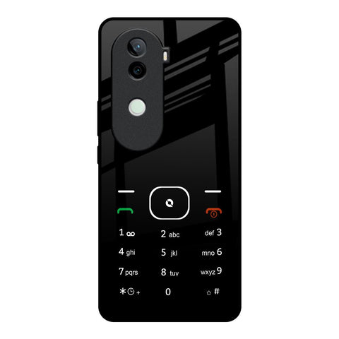 Classic Keypad Pattern Vivo V40e 5G Glass Back Cover Online