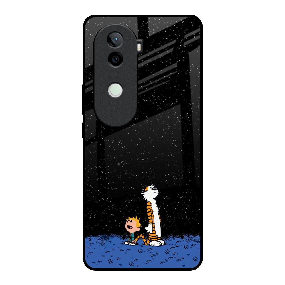 Night Sky Star Vivo V40e 5G Glass Back Cover Online