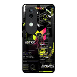 Astro Glitch Vivo V40e 5G Glass Back Cover Online